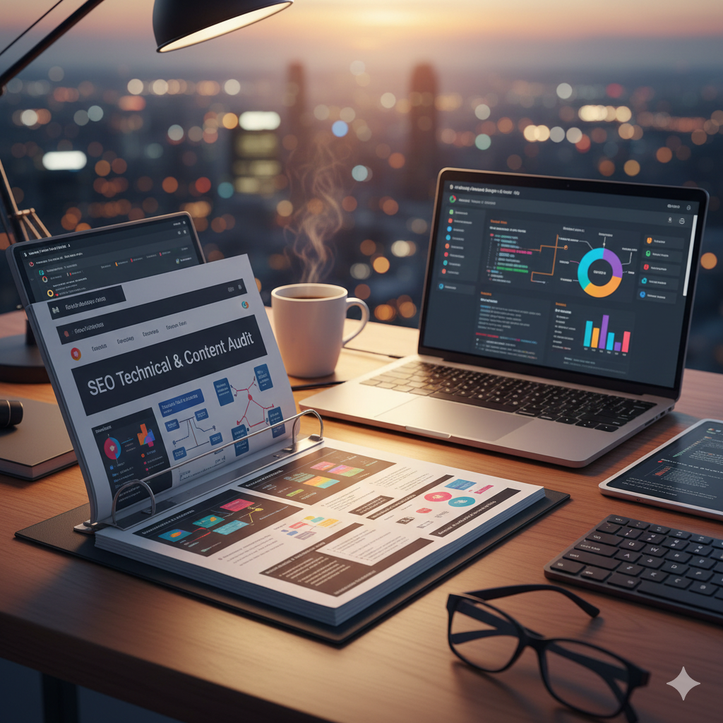 Auditoría SEO Técnica y LLMO para Empresa del Sector Maquinaria