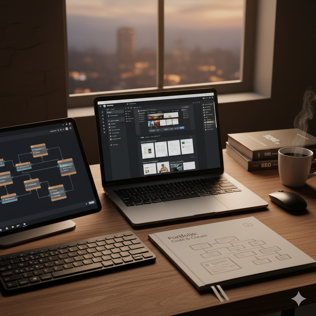 Portfolio Profesional en WordPress: Estrategia, Diseño y Desarrollo
